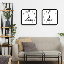 Custom time zone wall clock